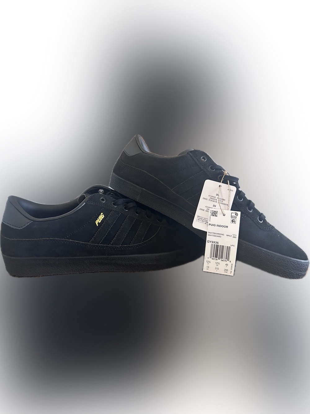 Adidas Men’s Puig Indoor Sneaker - Black